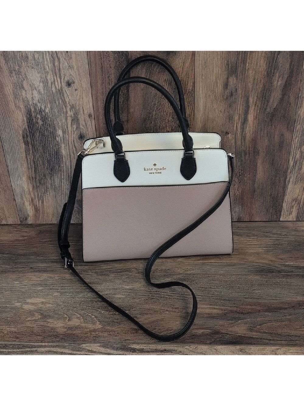 Kate Spade Madison Medium Toasted Hazelnut Shoulder/Hand Satchel - Picture 1 of 8